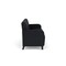 Lesro Siena Lounge Reception 3 Seat Tandem Seating No Center Arms, Black, MD Black Upholstery SN3101 - alternate 3